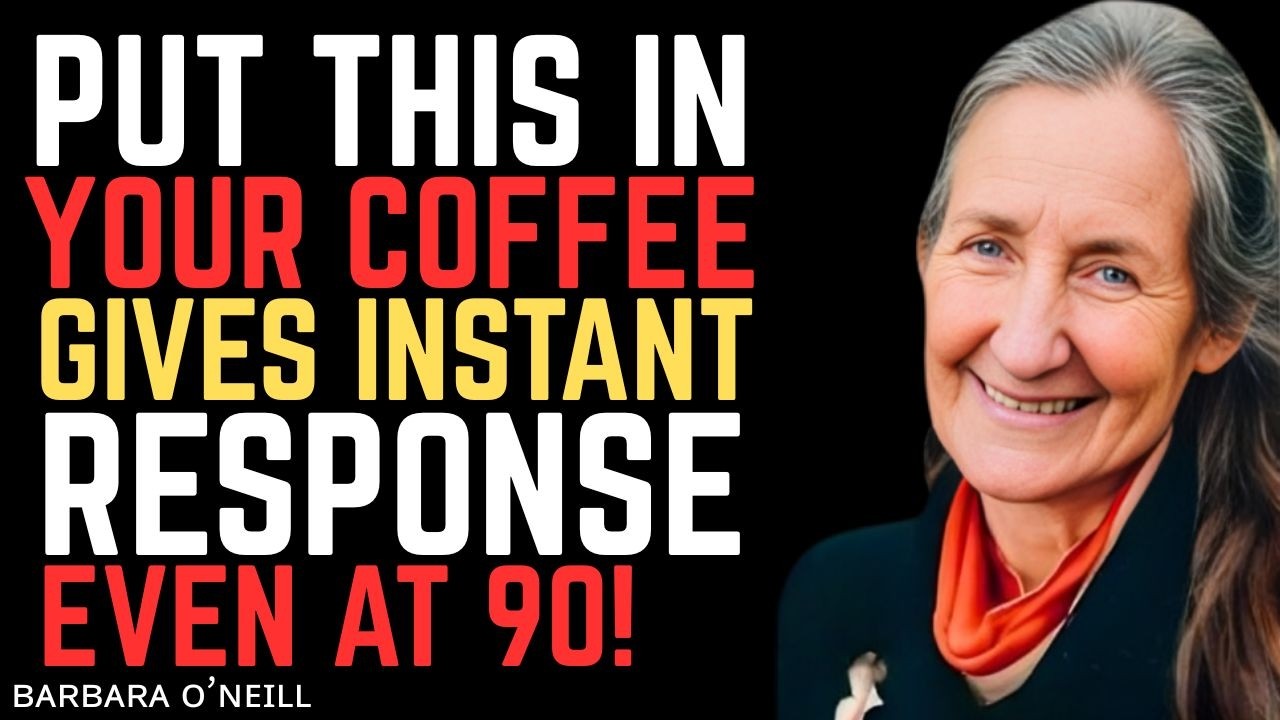 Urologists Put THIS in Your Coffee and Performance Come Back Even At 80!  | Barbara O’Neill