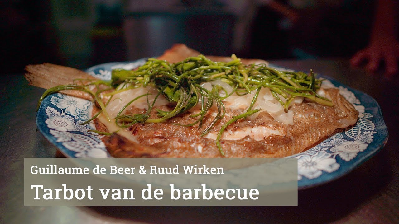 Tarbot van de barbecue