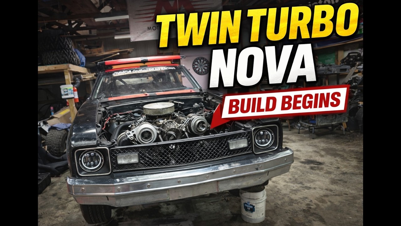Starting the Twin Turbo Nova Build  Engine Work & Big Plans