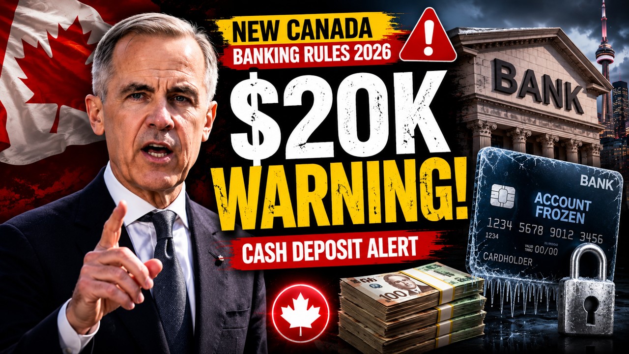New Canada Banking Rules 2026 EXPLAINED | $20K Cash Deposit Warning!