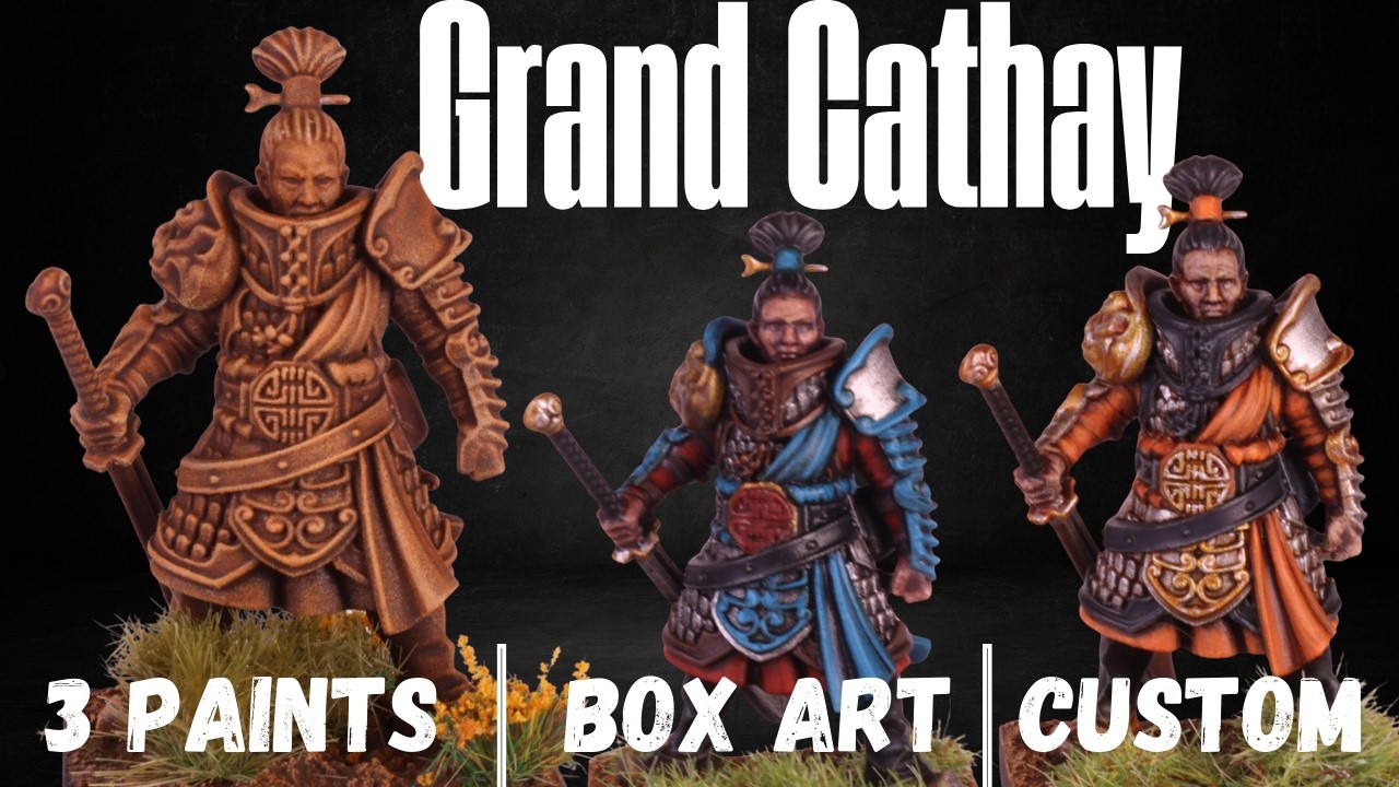 Grand Cathay Infantry Schemes from Speed paint to custom colours!