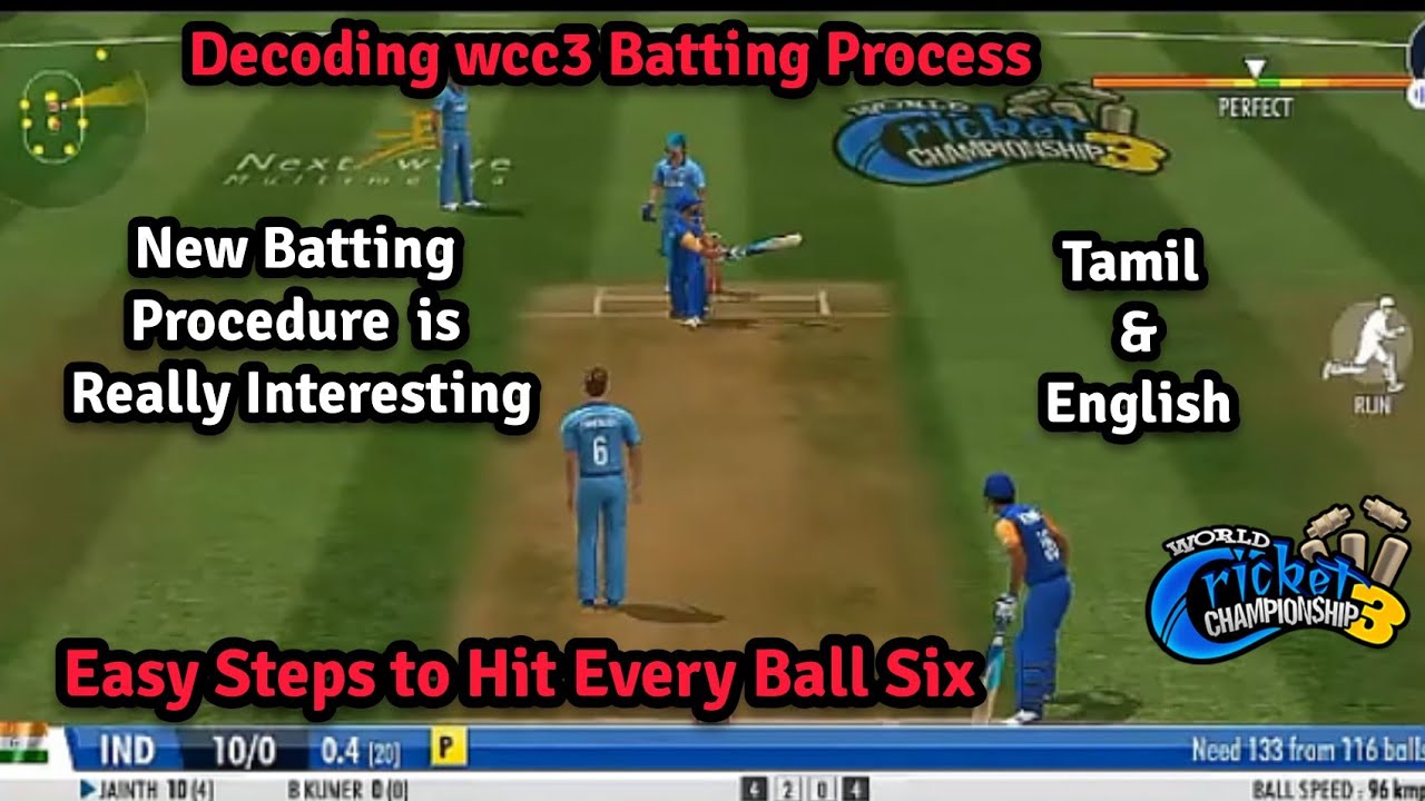 wcc3 New Batting Tricks | Hit Easy Sixers in Wcc3 | New Batting Formula | wcc3 Batting Tips & Tricks