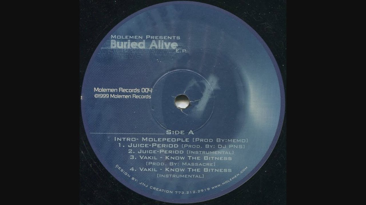 Molemen - Buried Alive E.P. (1999)