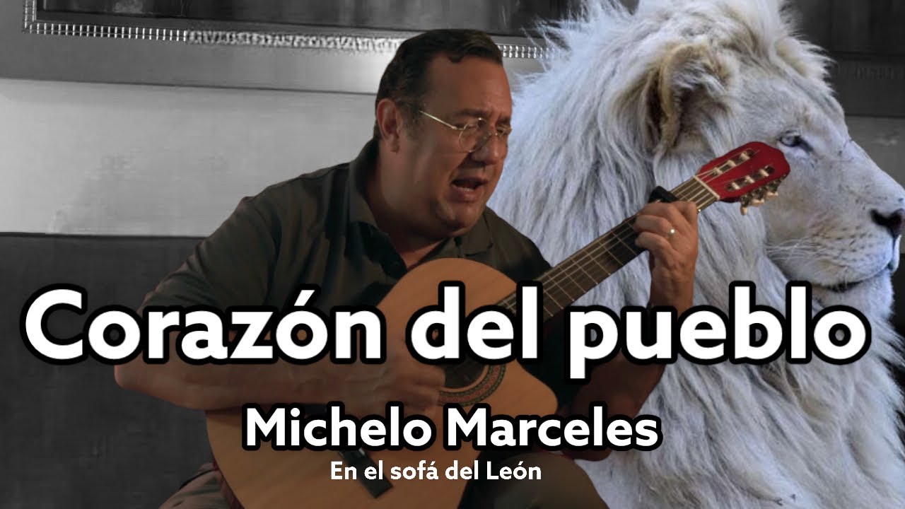 El corazón del pueblo (Poncho Cotes Jr) - Michelo Marceles en el sofá del león.