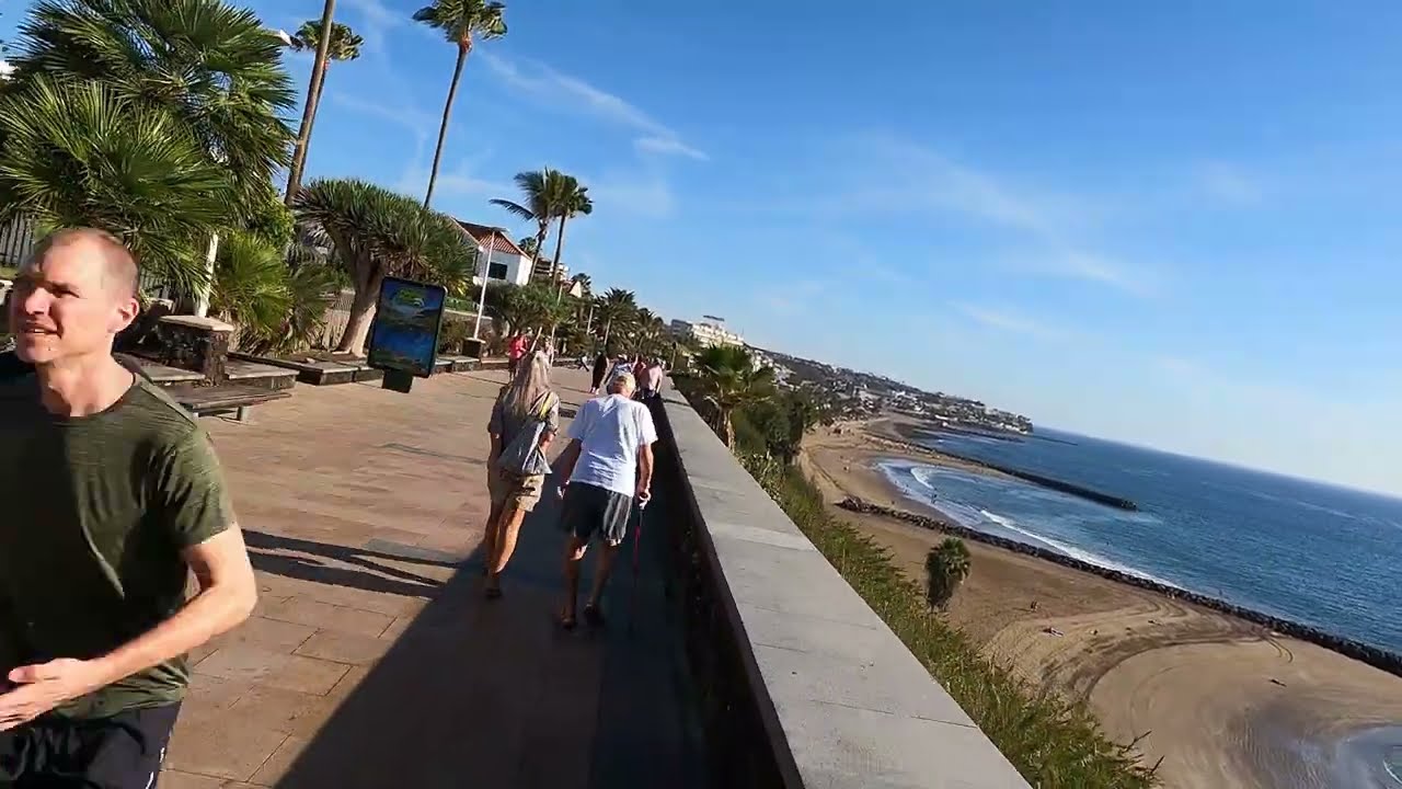 Run #25 - Gran Canaria, From Maspalomas to Playa de San Agustín Jan 2024, 10am morning