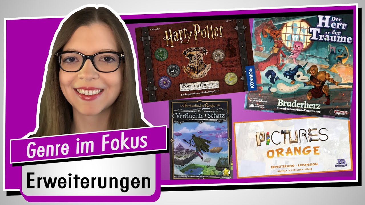 Genre im Fokus 35 - VIER Erweiterungen im &Uuml;berblick - Spiel doch mal!