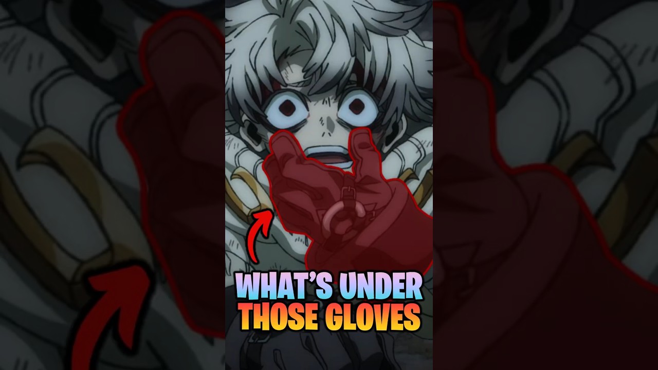 Why Rudo Never Takes His Gloves Off?!  #Gachiakuta #anime #shorts