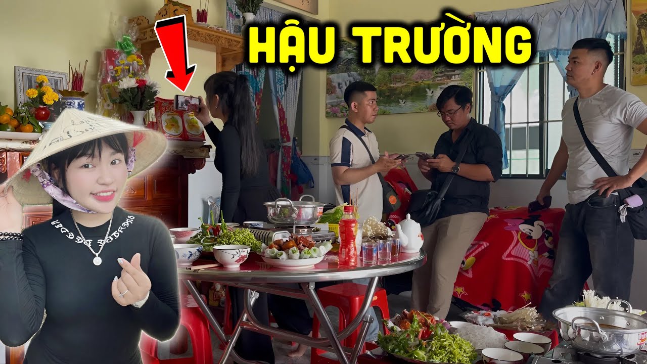 Hậu trường Em Huyền chuẩn bị cho ngày giỗ của cha