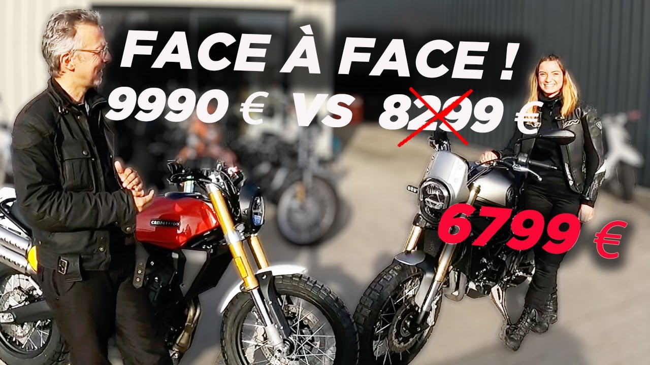 Match Fantic Caballero700 Vs Benelli Leoncino 800