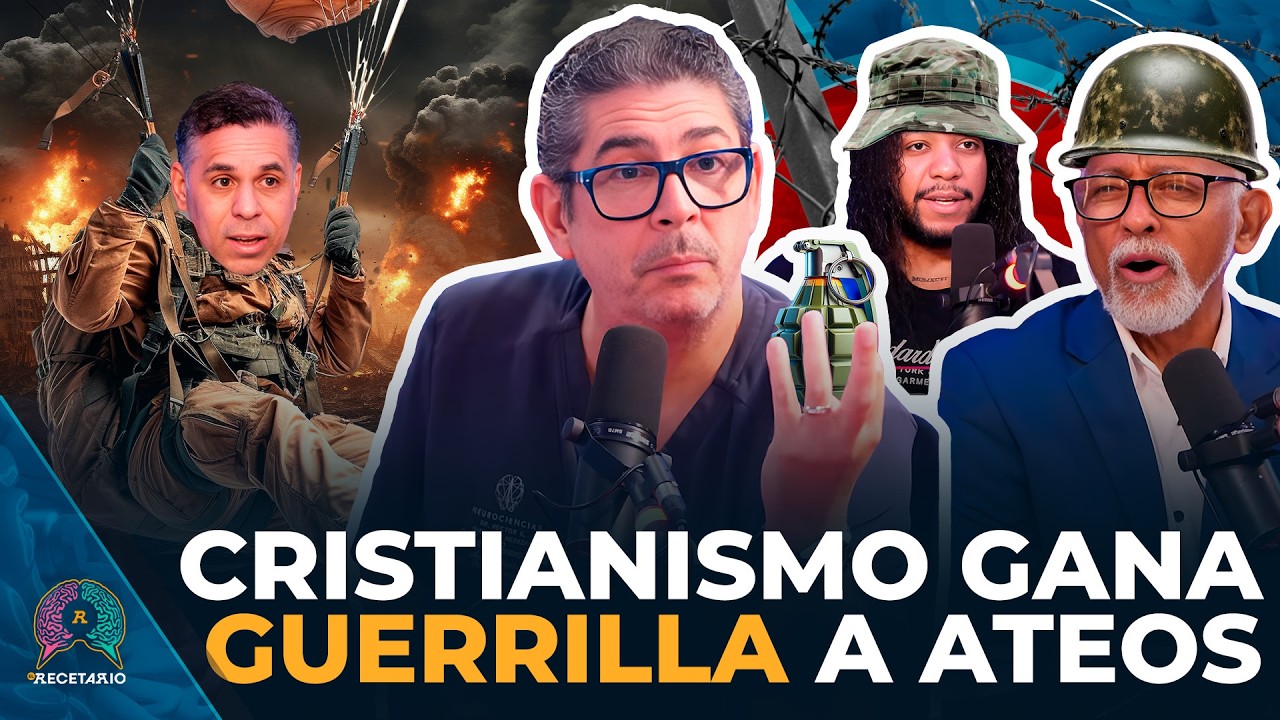 GUERRILLA DENTRO DE ATEOS AMBIVALENTES ¡GANÓ EL CRISTIANISMO! (EL RECETARIO)