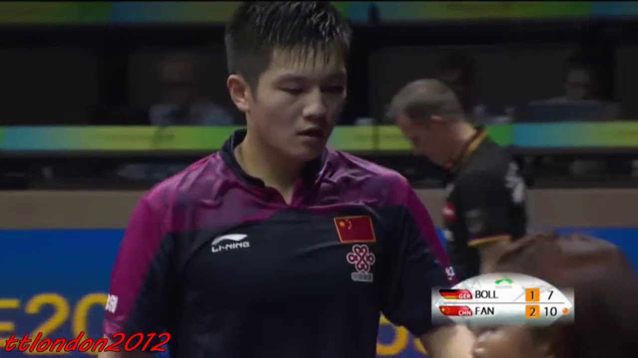 樊振东VS波尔（WTTC 2015）