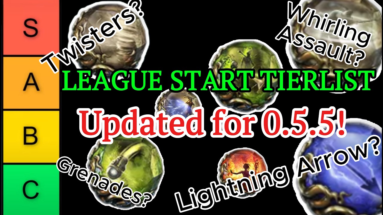 Leaguestart Build Tierlist - Path of Exile 2 0.5.5