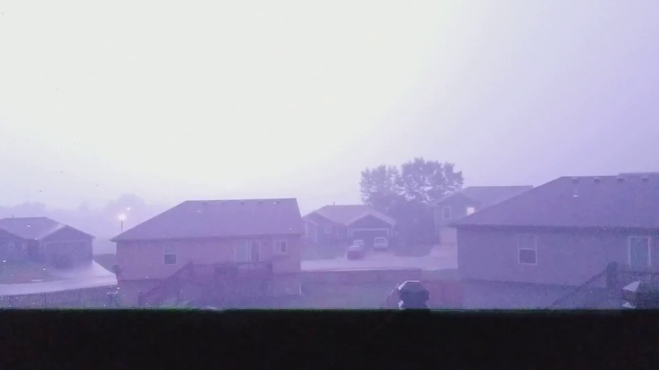 Kansas City Thunderstorm Electrical Storm July 26, 2017