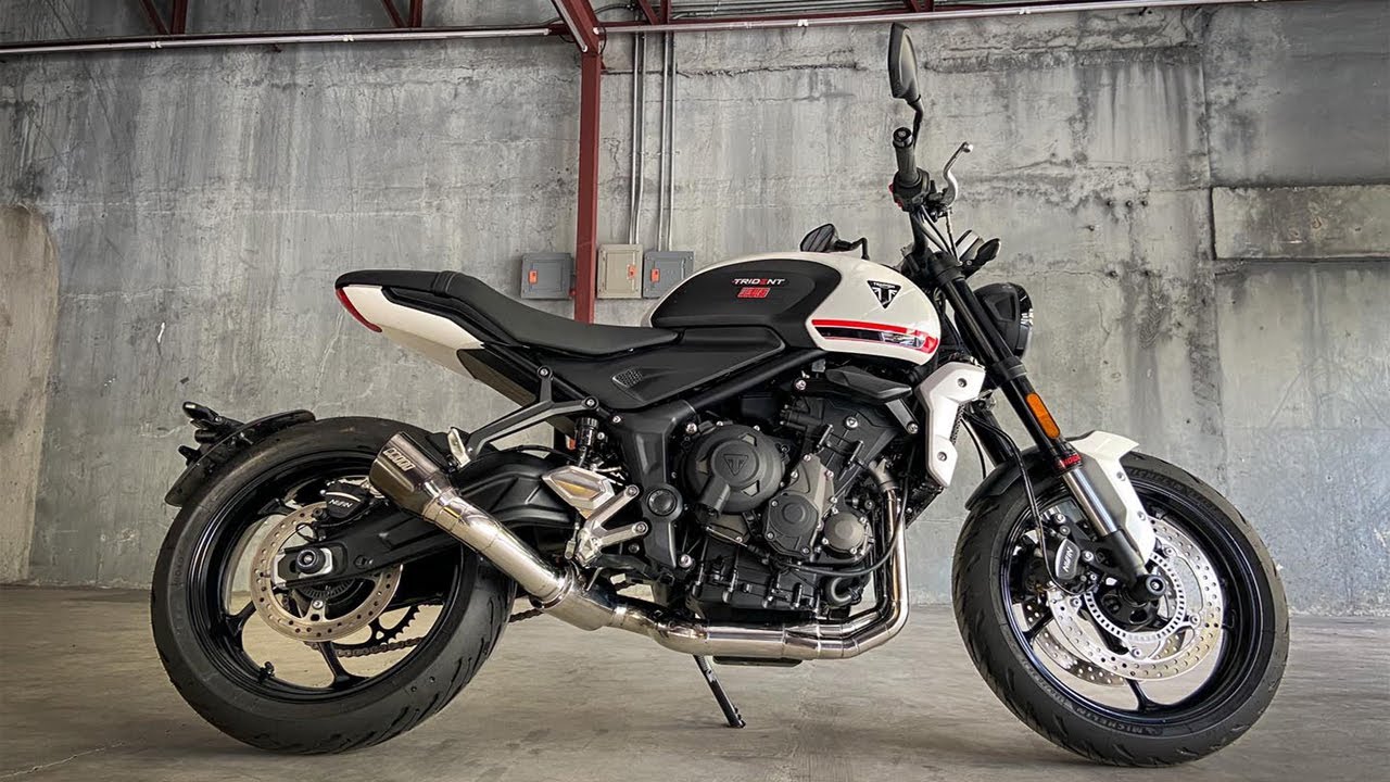 Live exhaust sound reveal on a Triumph Trident 660! C/O RacingWorld in Cavite!