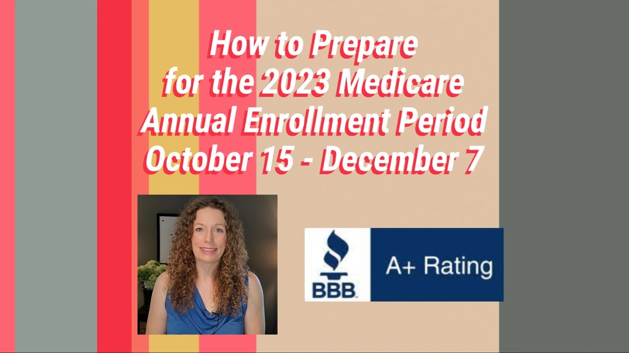 🌟How to Prepare for the 2023 Medicare Annual Enrollment Period 🌟