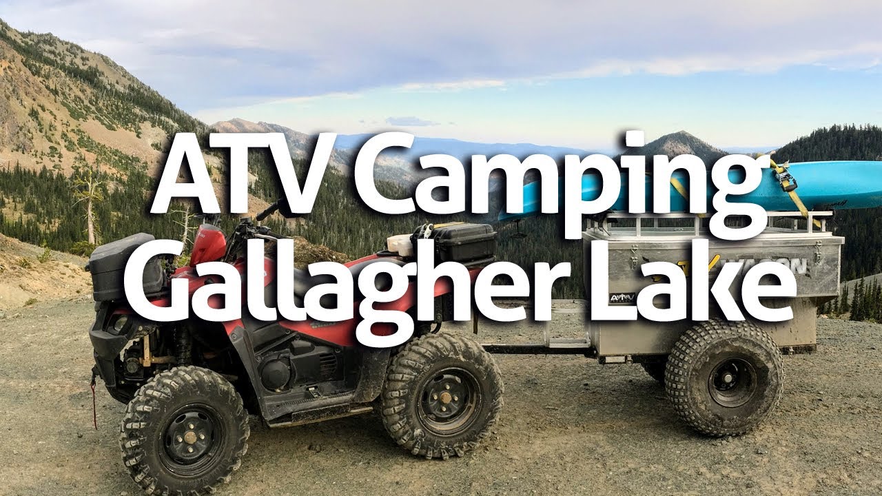 ATV Camping Gallagher Head Lake - Washington State