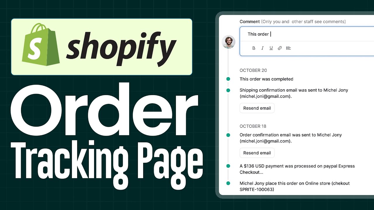 How to Add an Order Tracking Page in Shopify (Updated)