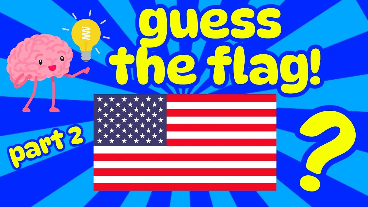 Guess the Flag part 2 | Game for Kids | Learn Country Flags 🌍🚩