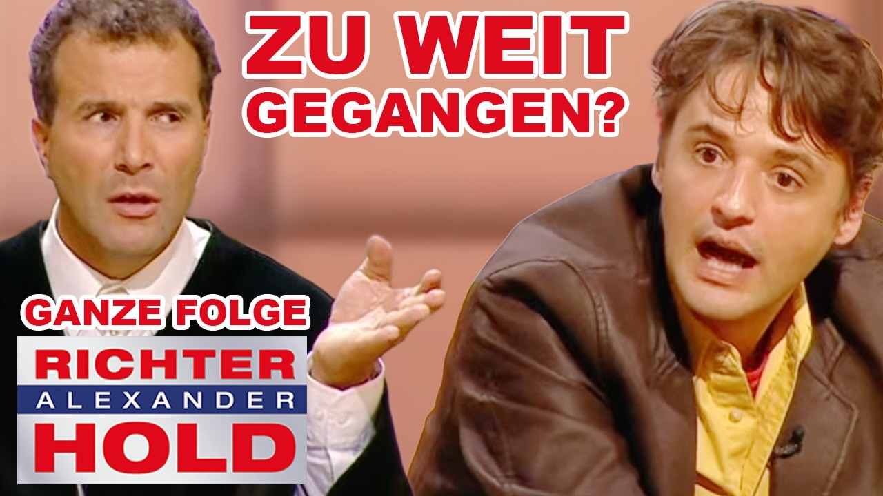 Säure-Angriff! Ist Promi-Reporter zu weit gegangen? |GANZE FOLGE| Richter Alexander Hold