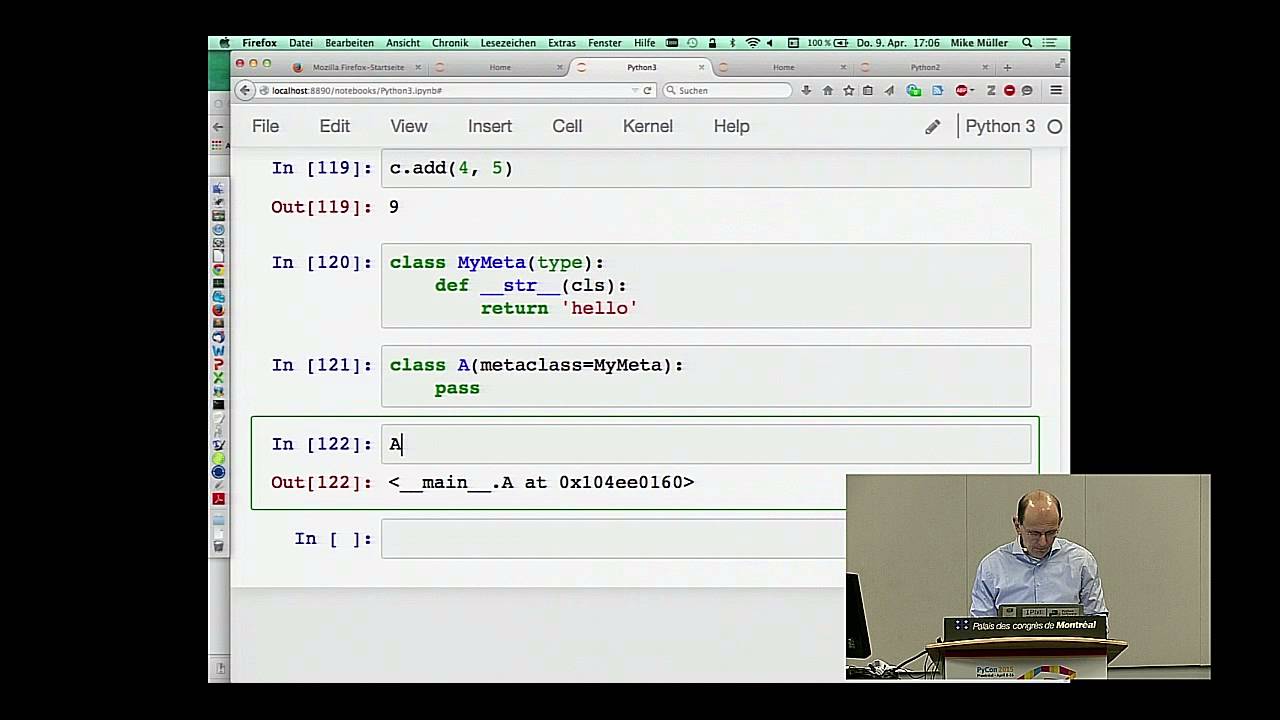 Mike Müller - Descriptors and Metaclasses - Understanding and Using Python's More Advanced Features