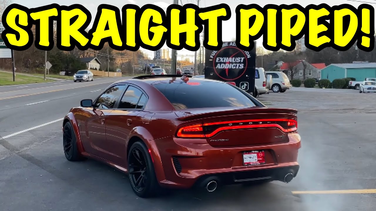 Мы сделали прямой перепуск Dodge Charger SRT Hellcat 2021 года!