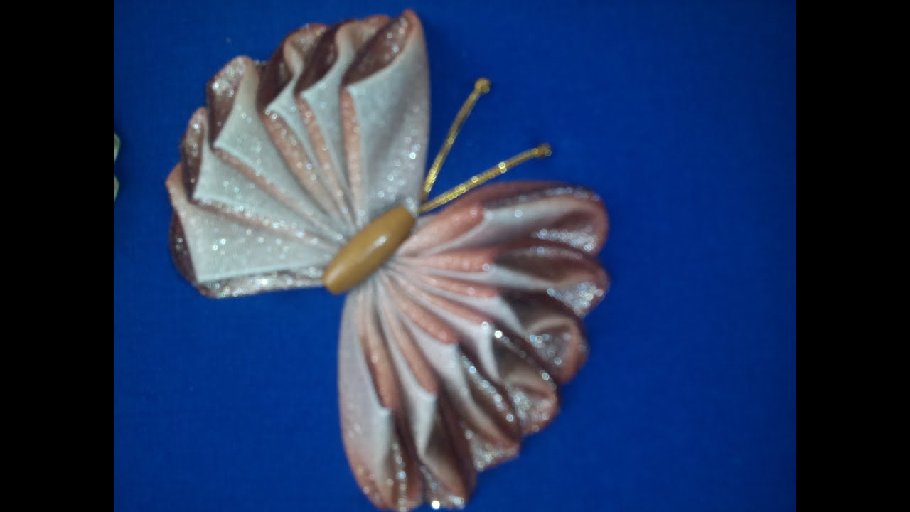 MARIPOSA DE LISTON EN 3 D