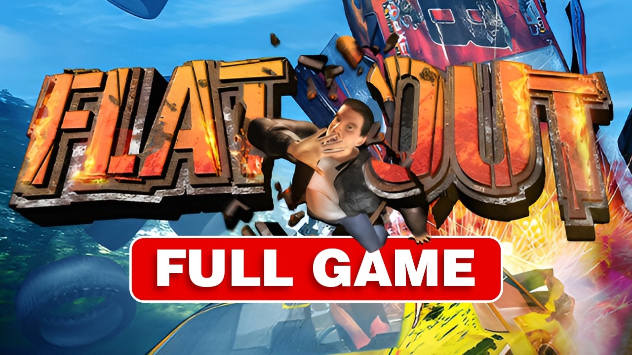 FlatOut 1 (2004) – Full Game Walkthrough [PS2] | No Commentary Gameplay