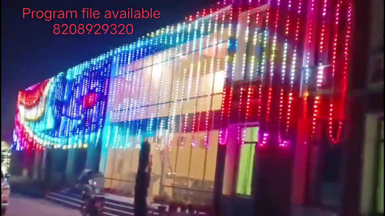 Diwali Building #PixelLEDlight decoration Program file Available 8208929320 #zld