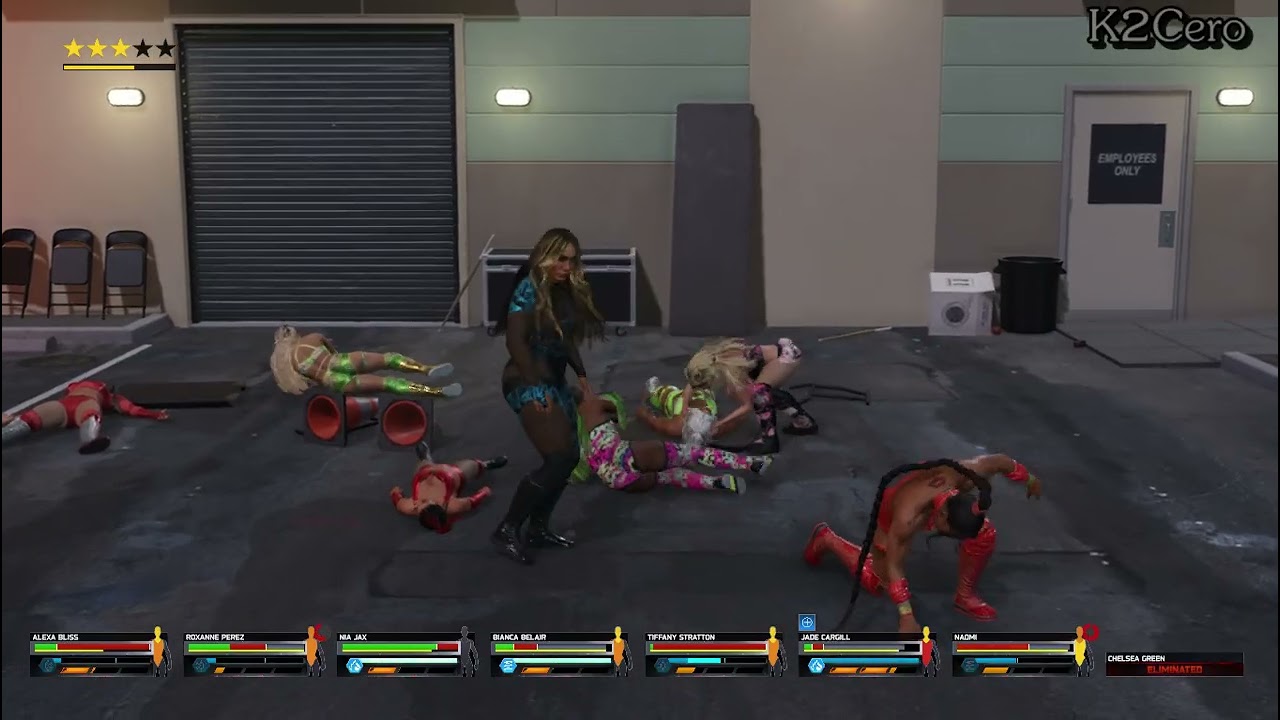 BACKSTAGE BRAWL 8 FEMALE - WWE2K25