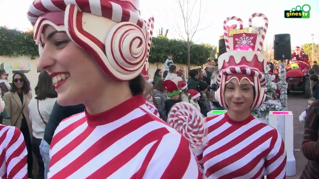 Trineo de la Alegría por las calles de Gines 2023 (RESUMEN MUSICAL)