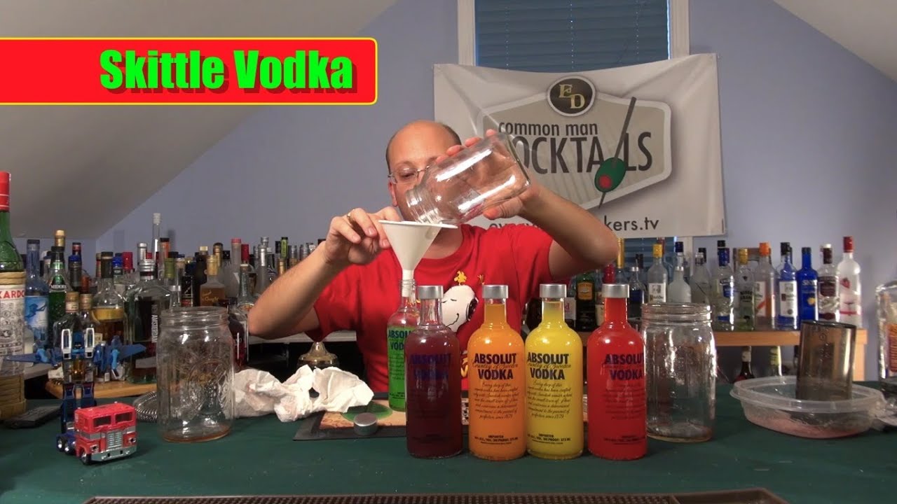 How To Make and Filter Skittles Vodka
