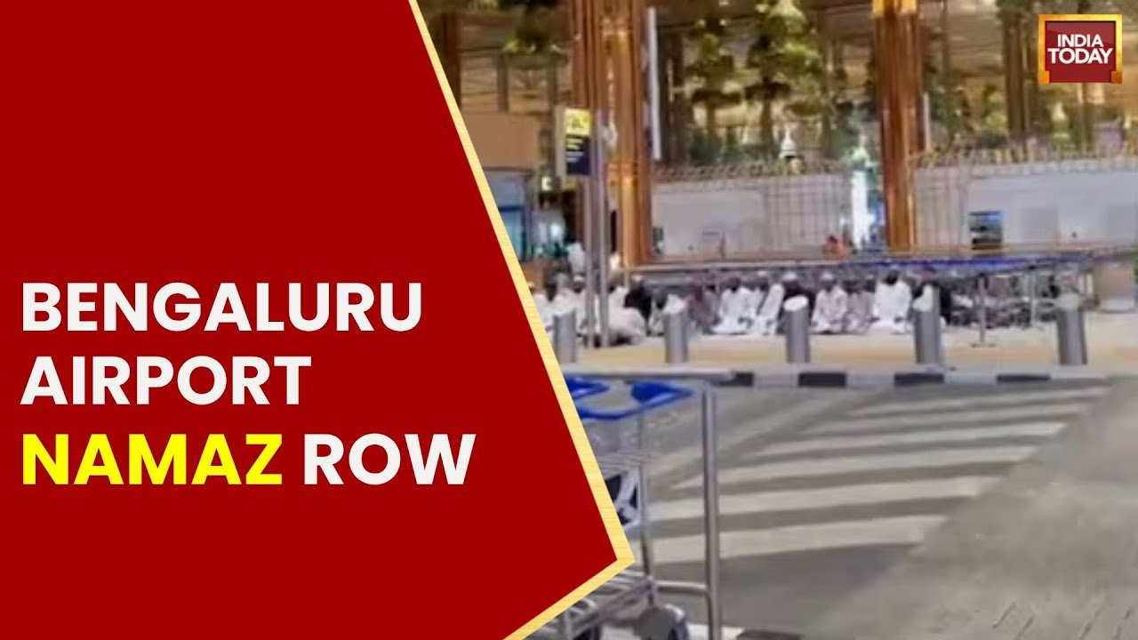 Airport Namaz Video Sparks Fury; BJP Slams 'Appeasement' by Congress Govt | India Today