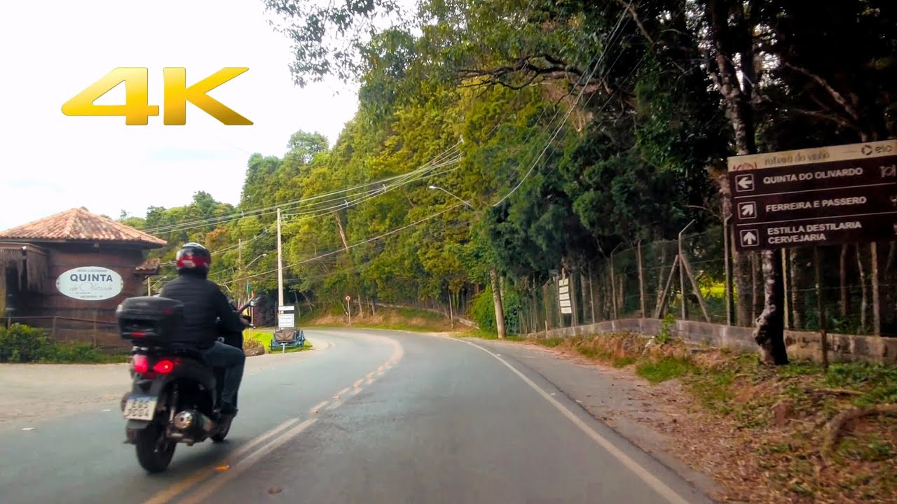 Estrada do Vinho em São Roque SP 4K