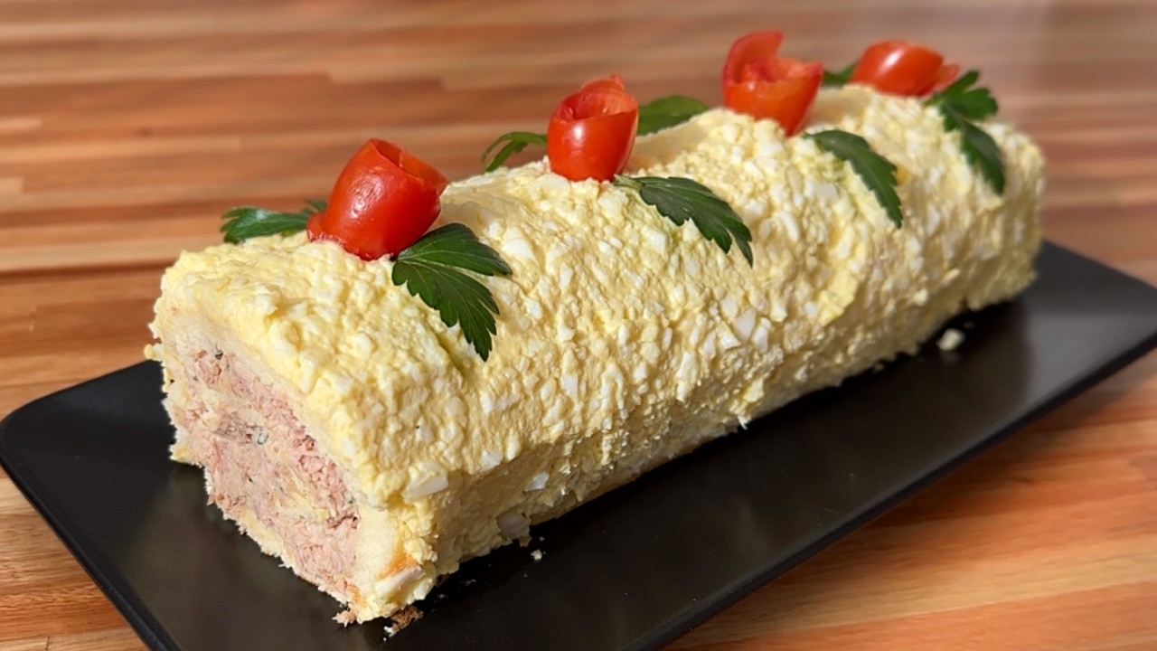 Fácil y Delicioso: PIONONO Salado con Masa y Relleno Caseros 🎄