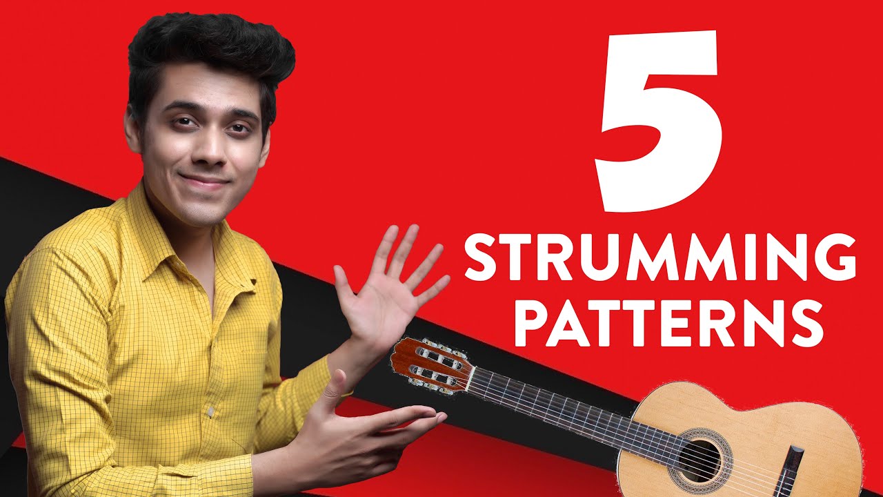Top 5 Guitar Strumming Patterns - *Secret Trick* Beginner Lesson | Yeshu Ke Geet