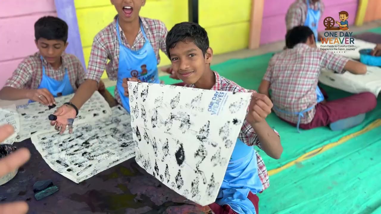 | PMSHRI TGMS, Расоолпура |ONE DAY WEAVER | #pmshri #pmshrischool #nationaleducationpolicy #fun