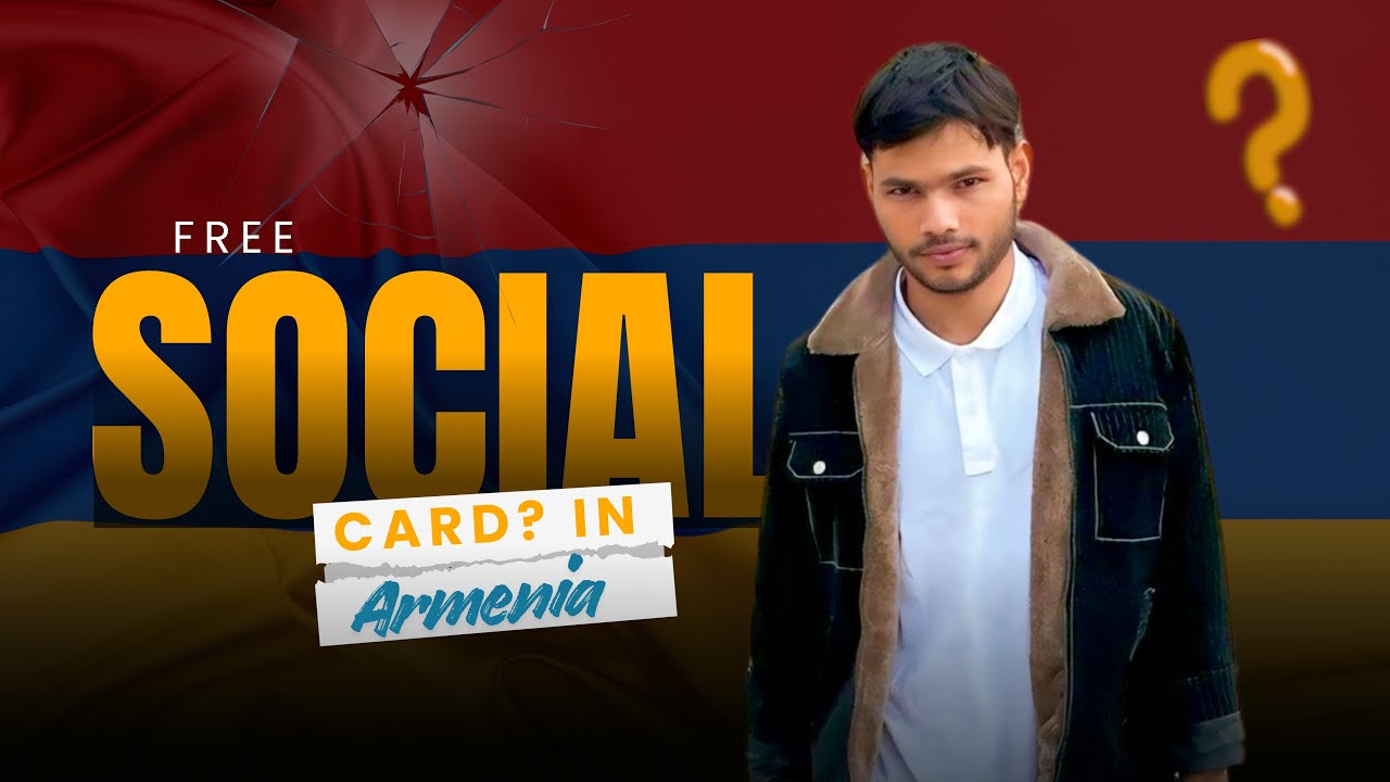 How To Make FREE Social Card In Armenia 🇦🇲 