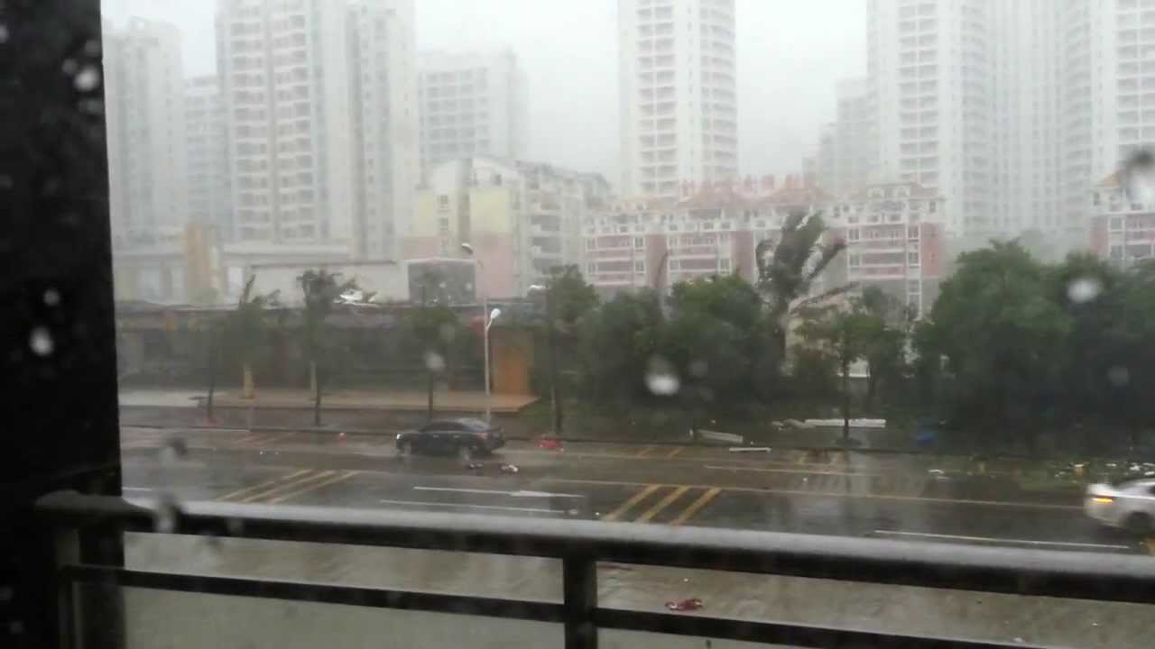 Typhoon Utor wild chase