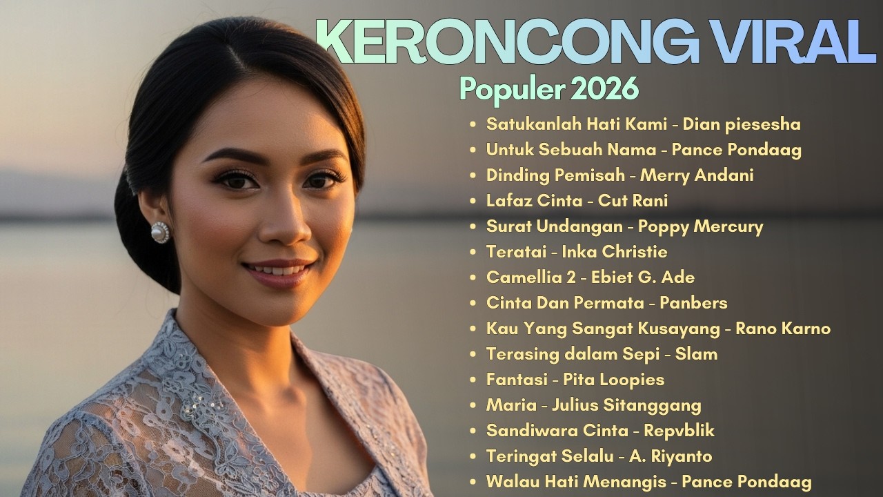 Keroncong Modern Terbaru 2026 🎶 Lagu Lawas Nostalgia Indonesia Nonstop Full Album Cover