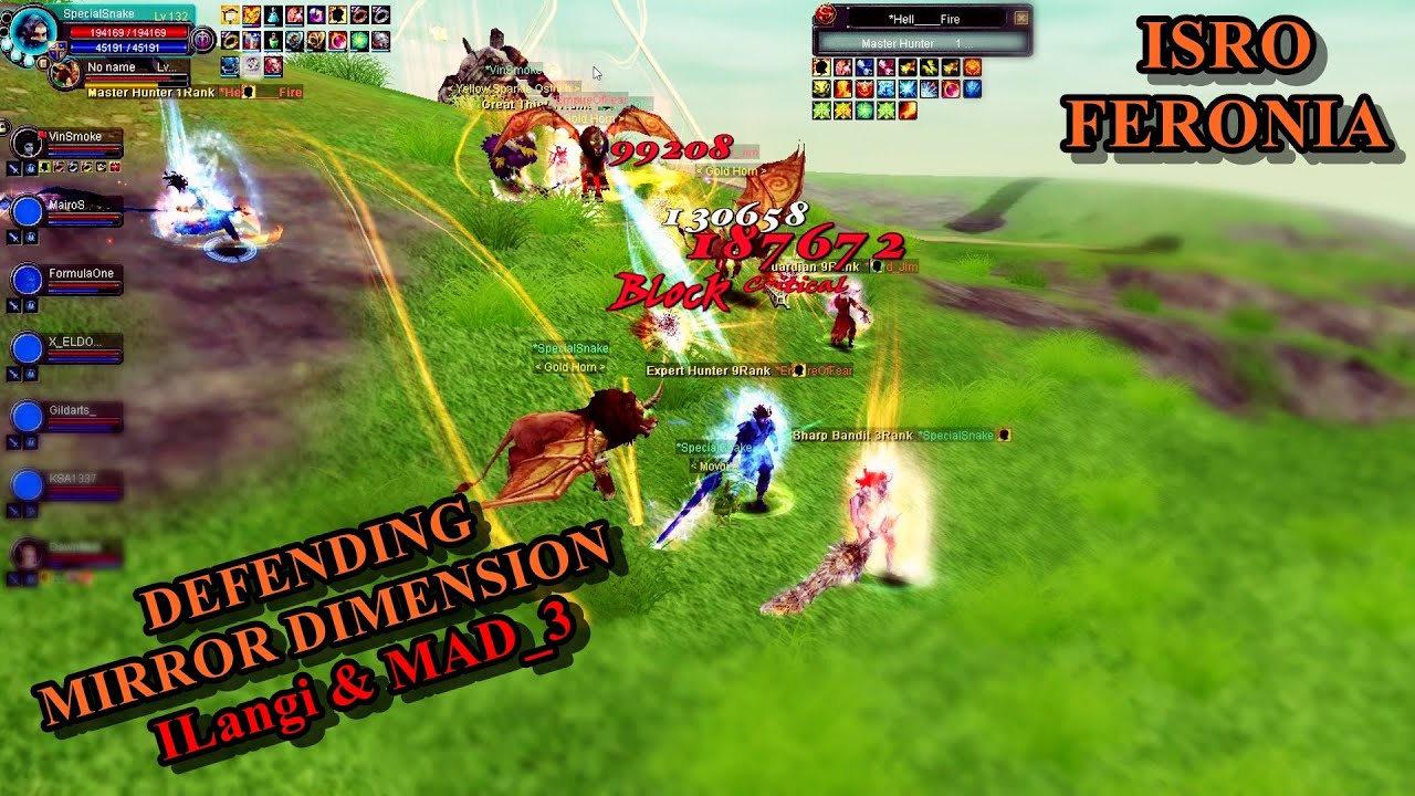 Silkroad Online 2020 - WE OWN MIRROR DIMENSION. [ISRO FERONIA JOB WAR]