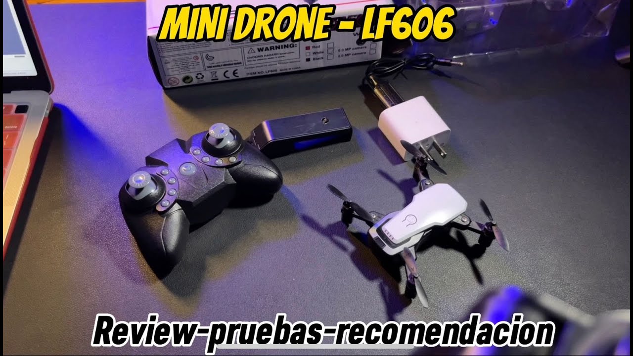 Lf606 mini drone review Español  - Pruebas de vuelo y Recomendaciones de uso