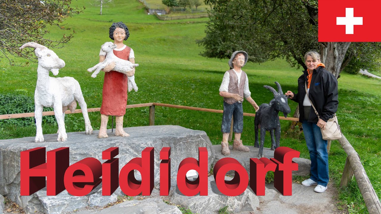 Heididorf I Reise Doku I Rundgang durchs Schweizerische Heididorf bei Maienfeld