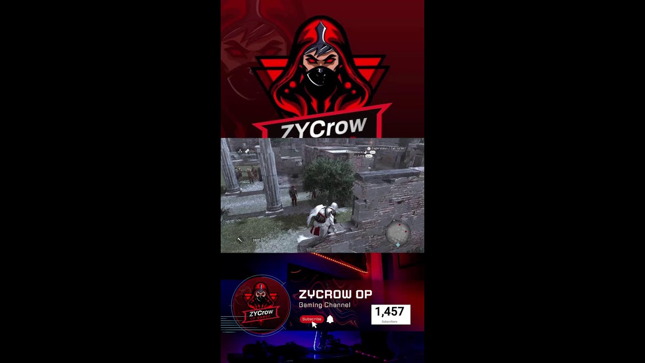 Playing ASSASSIN CREED|| Road to 1.5K || ZycrowOP is Live