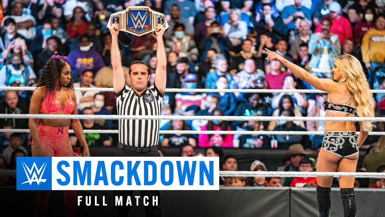 FULL MATCH — Charlotte Flair vs. Naomi — SmackDown Women's Title Match: SmackDown, Feb. 11, 2022