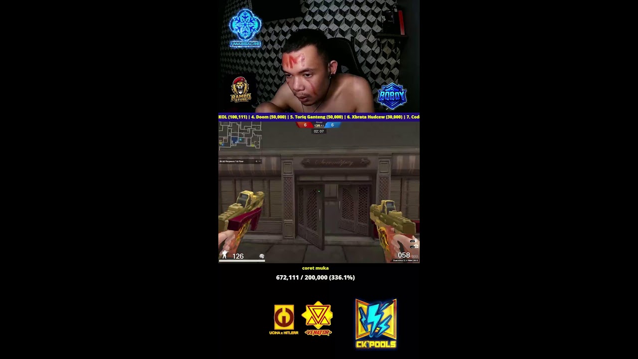 WARRRRRRRRRRRRRRRR 1MS  #linkdonetedibio #pointblankindonesia