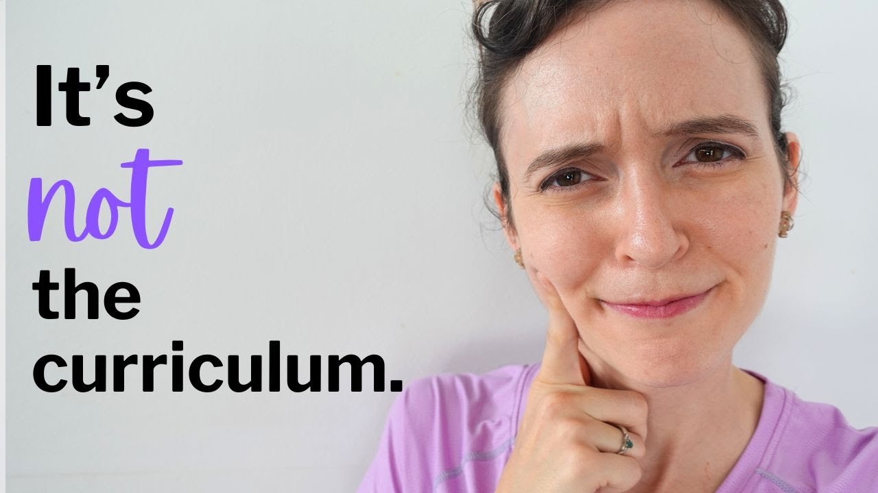 Don't Give the Curriculum Too Much Credit (or Blame...) | Homeschool Mom Chat