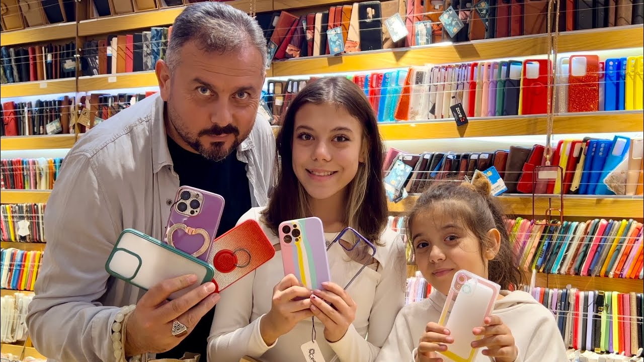 TELEFON KILIFI ALIŞVERİŞİ VLOG( iphone 13 pro ) Zeybek Ailesi