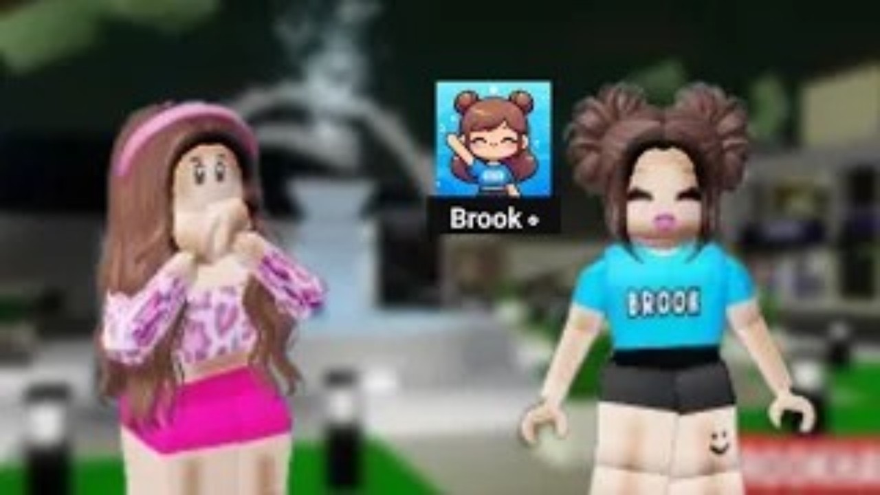 Pertending to be a famous Youtuber Brook in Roblox Brookhaven RP