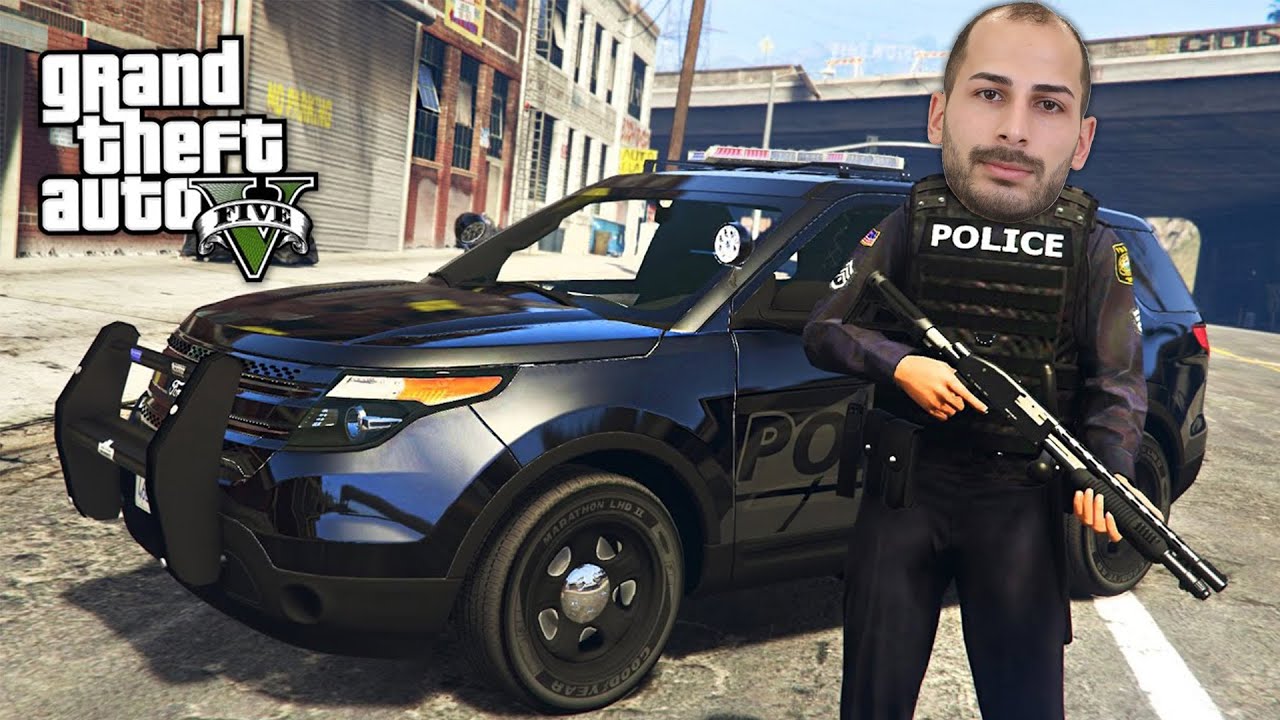 24 საათი ვარ პოლიციელი GTA 5 _ში  #gta #gtav
