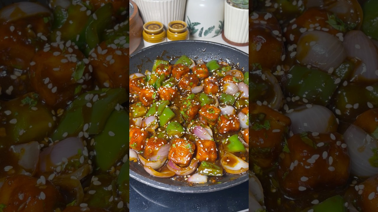 Crispy Chilli Paneer #flavorsbyanju #crispychillipaneer #chillipaneerrecipe #chinesefood #easyrecipe